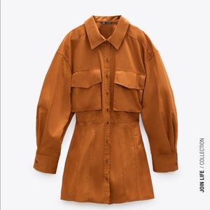 Zara Poplin Shirt/Dress